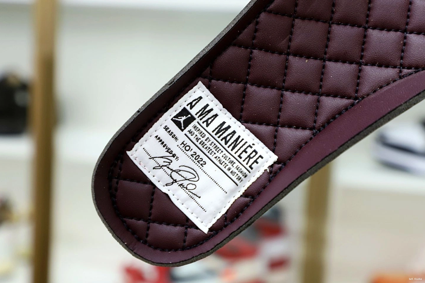 1st Kicks Shoes Kimikick AIR JORDAN 1974 Trendy 4 AM 1117